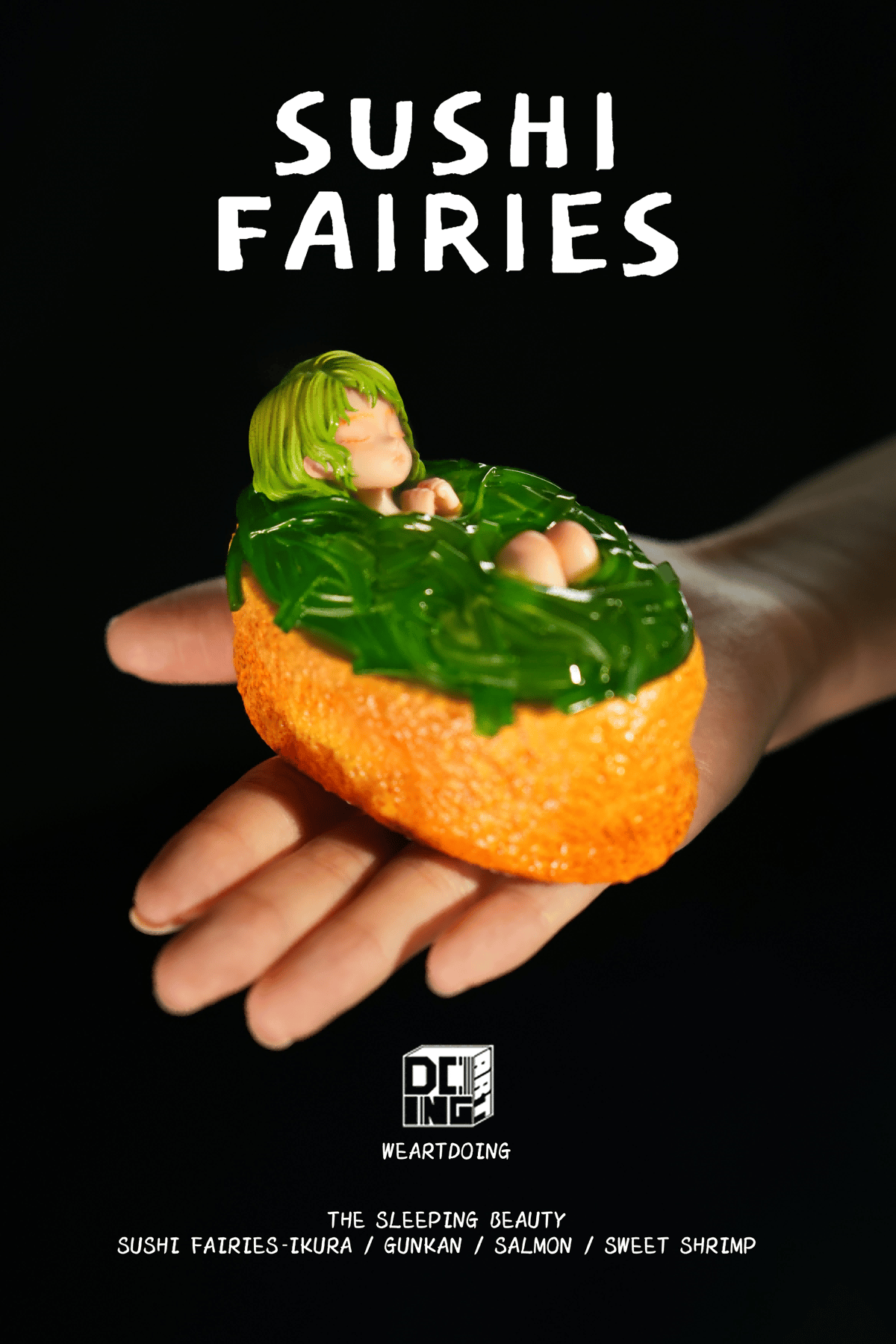 ●Sushi Fairies(寿司の妖精・Shrimp)塗装済み完成品● ○Sushi Fairies(寿司の妖精・Shrimp)塗装済み完成品○ 予約販売