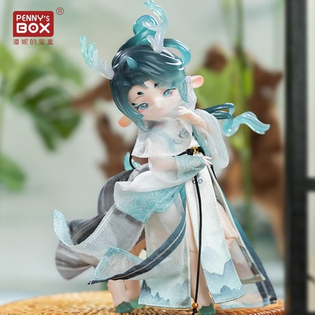 【現品販売】PENNY'S BOX 秋日限定特別仕様「ANTU(アンティーユ)：呦呦鹿鳴 ：丹青」BJD単品ドール フルセット 【アクションフィギュア】