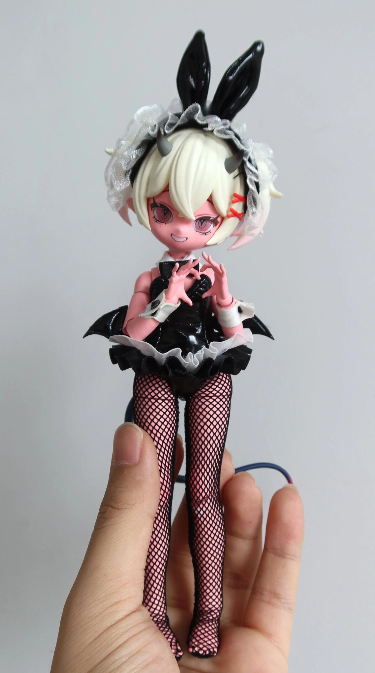 海外ドール 小悪魔 中華 人気商品再販】TinyFox さくらんぼ小悪魔 チェリー 1/6スケールMJD