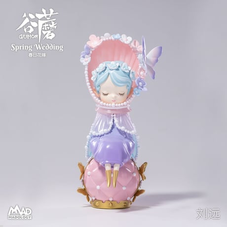 【数量限定生產・7月中旬～8月上旬お届け予定】MADology x Lange コラボ  GUMON  季節限定《春の花嫁》ビックフィギュア
