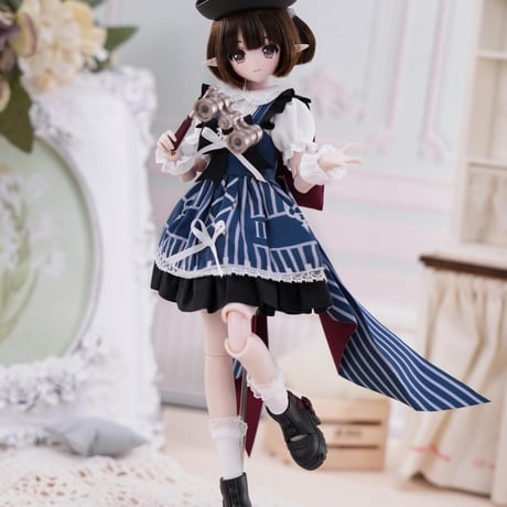 【予約販売｜5~6月頃 お届け予定】COME4FREE 「MINTY：霧羽の詩」 植毛タイプ BJDブランドドールシリーズ