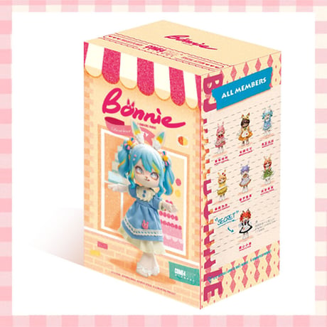 【現品販売】come4free「BONNIE ボニーバニー：スウィートハートパーティー」1/12 BJD ブラインドドール シリーズ