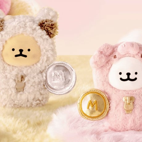 【予約販売：5月頃～6月頃 お届け予定】Funism x Maltese「モルチーズ：ぼくの仲良し」 ソフビぬいぐるみ シリーズ