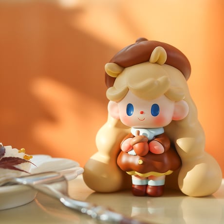 【予約販売：12月下旬~1月上旬 お届け予定】<99体限定生産>芝麻二林 MIYOYO（ミヨヨ）第7弾「ミスどんぐり」【コレクションフィギュア】