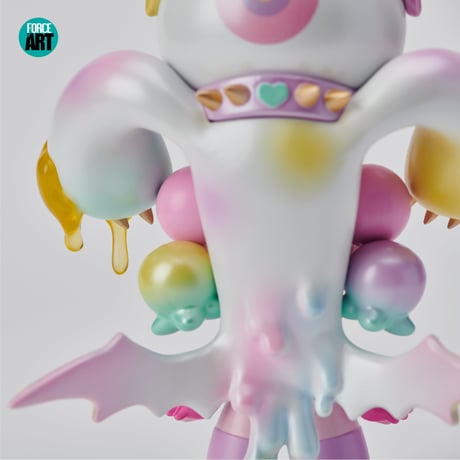 【予約販売：12月中 お届け予定】OFFART X Hojia Desum 「チェリー・ゾンビ：Vinyl(ヴァイナル)」<キャンディー色>【コレクションフィギュア】