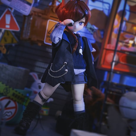 【予約販売：2024年11月～2025年1月以後 お届け予定】＜当店限定特典付け＞TinyFox 遊園地の悪霊 モコイ 1/6スケールMJDドール 【フルセット】