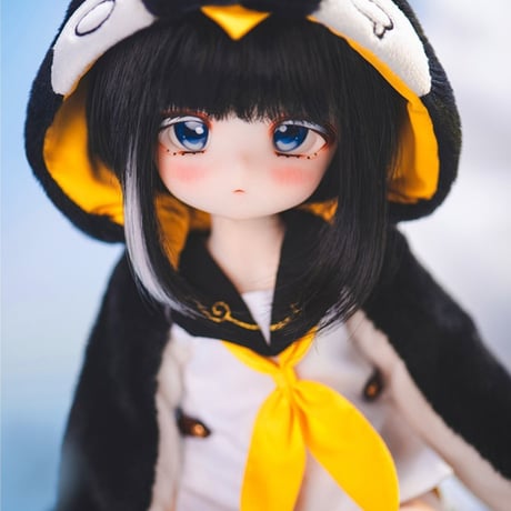 【予約販売：2024年9月中 お届け予定】※当店限定選び特典付き※TinyFox 輝き夢見るペンギン デビー1/6スケールMJDドール <新ボディ採用> 【フルセット】