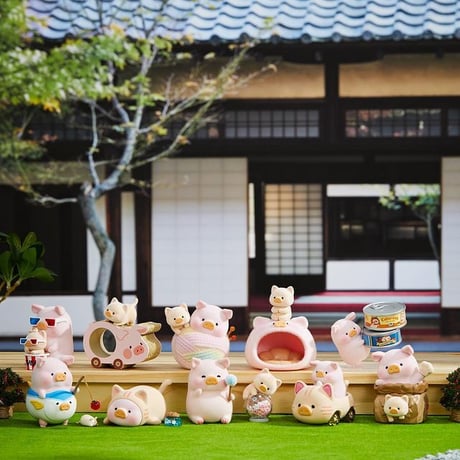 【予約販売：7月下旬～8月中旬 お届け予定】52TOYS TOYZEROPLUS × CICI’S STORY 子豚LULU 「Caturday：猫との暮らし」シリーズ