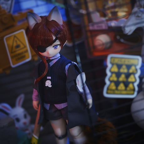 【予約販売：2024年11月～2025年1月以後 お届け予定】＜当店限定特典付け＞TinyFox 遊園地の悪霊 モコイ 1/6スケールMJDドール 【フルセット】