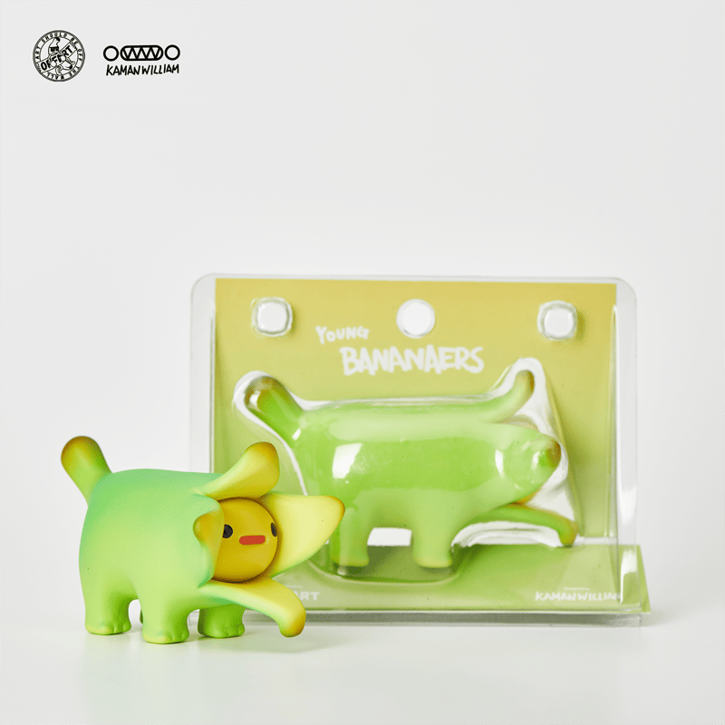 予約販売：12月中 お届け予定】OFFART X Kamanwillam「ミニバナナ犬