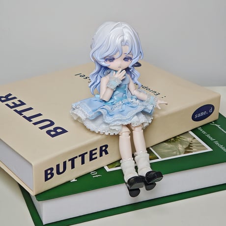 【予約販売｜12月頃 お届け予定】UNNA「霧ノ島の薔薇」小型ドール向け ドール用の服 4点セット