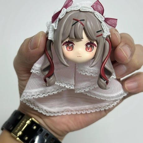 【予約販売：2025年3月中 お届け予定】<期間限定商品>自由主張「デジタルペットの仮想世界」BJD単品ドール：「ﾚｰｽｷｬｯﾄﾊﾟｰｸ:色違いVer.」＜フルセット＞