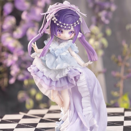 【現品販売】PENNY'S BOX「ペニーズワードローブ：瑠璃・夜火」小型ドール向け ドール用の服 7点セット【全2種類・選び可能】