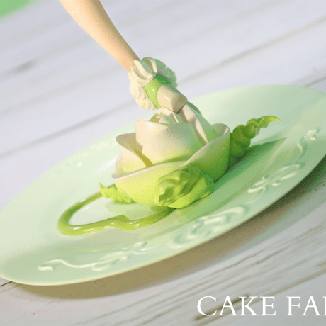【予約販売：2026年5月 お届け予定】WEARTDOING Cake Fairies-Matcha「ケーキの精霊：抹茶ムース」