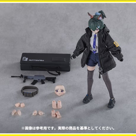 【現品販売】NEO EDEN TOYS「黒鉄レクイエム」MJDブランドドール 布製衣装アクションフィギュア シリーズ
