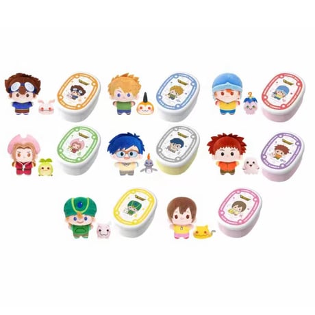 【予約販売：12月下旬～1月中旬 お届け予定】TOEI ANIMATION x LDCX 「デジモンアドベンチャー：カフェお弁当ぬいぐるみ」シリーズ