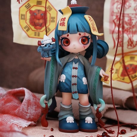 【予約販売：11月上旬～11月下旬 お届け予定】卓兔Studio 「Faye(フェイ)：第三弾 リトルキョンシー」ビックフィギュア【コレクションフィギュア】
