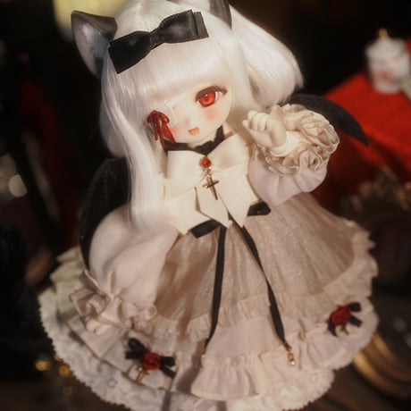 【予約販売：2025年08月以後 お届け予定】＜当店限定特典付け＞TinyFox 夕暮れ子猫 カサンドラ 1/6スケールMJDドール <新ボディ採用>【フルセット】