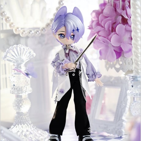 【予約販売：10月～11月頃 お届け予定】<公式限定初回予約特典付き>Nano Doll 「街に出会う」全員少年の獣耳系BJDブラインドドールシリーズ