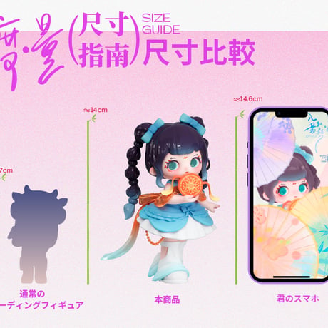 【予約販売：7月上旬～7月下旬 お届け予定】Letsvan ZIYULI(ジユリ) 「東方のロマンス」トレーディングフィギュア シリーズ
