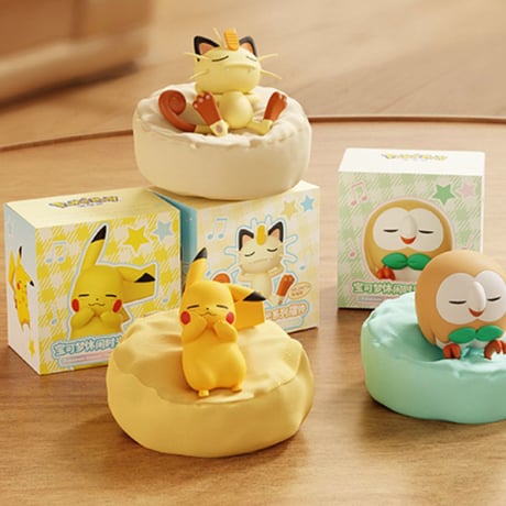 【予約販売：8月中旬～9月上旬 お届け予定】LANGBOWANG×ポケットモンスター（ポケモン）「リラックス時間」シリーズ