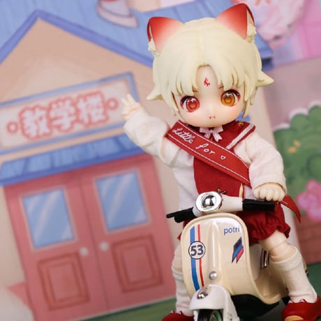 【予約販売：11月下旬～12月下旬 お届け予定】 次元界TOY(WAN LE XUN CHAO)「NAGI(ナギ)：交換学生」MJD関節可動ドール シリーズ