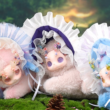 【現品販売】ODI STUDIO Gululu(グルル) 「花咲く鹿」 ぬいぐるみ シリーズ