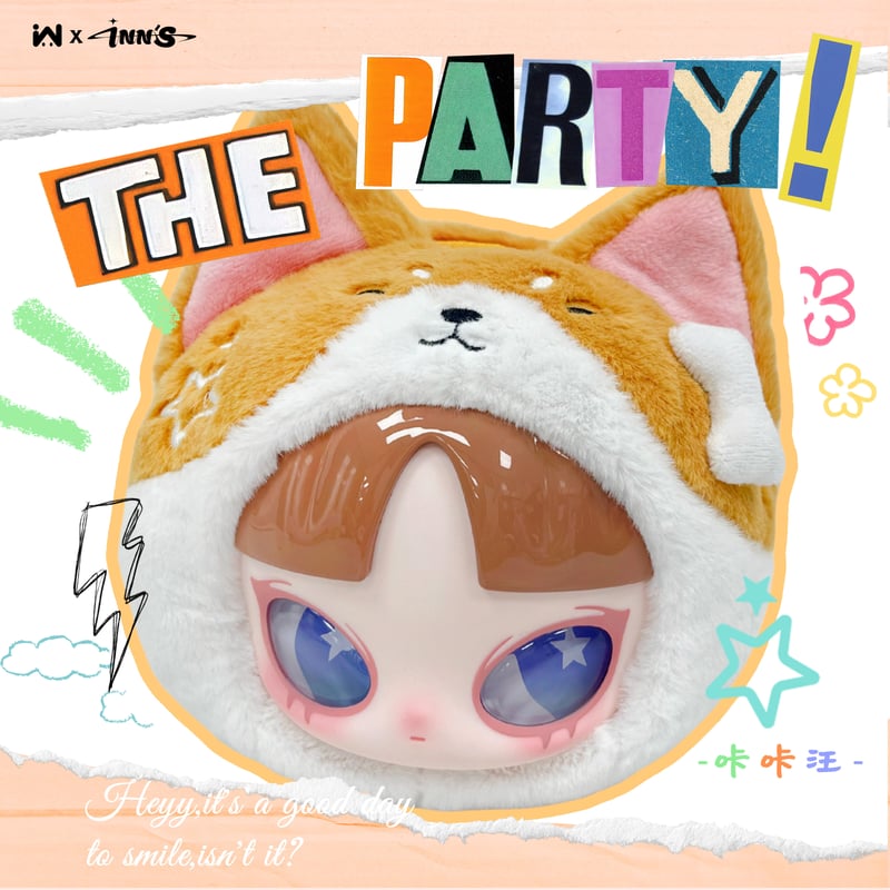 INN音 7日間のパーティー ポーチ　猫 予約販売：2025年6月後半～7月初頃 お届け予定】玩楽拾刻 「INN