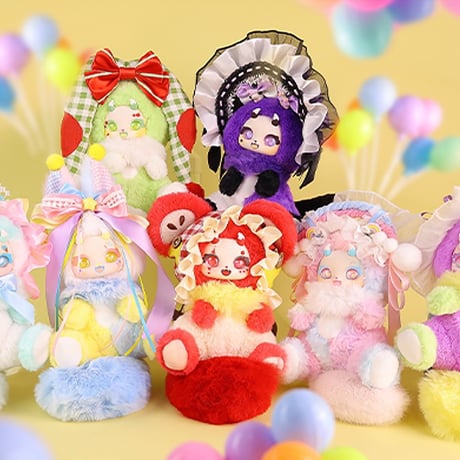 【予約販売｜2025年11月前半 お届け予定】 稚頑(TOYCLUB) 「BOBOCO：謎のワンダーランド」 ぬいぐるみ シリーズ