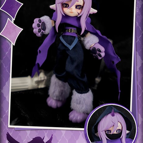 【現品販売】合玩文化「ルナに捧ぐ」1/12スケール MJDブラインドドール シリーズ