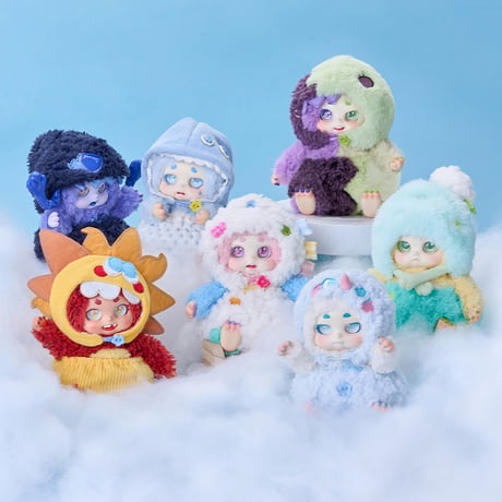 【予約販売：11月中旬～12月上旬 お届け予定】超級元気工場 TimeShare x Cino(チノ) 「気持ちは予測不能」ぬいぐるみ シリーズ
