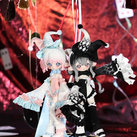 【予約販売｜7月下旬～8月下旬 お届け予定】PENNY'S BOX「ペニーズワードローブ：ドリームカーニバルナイト」小型ドール向け ドール用の服 6点セット【全2種類・選び可能】