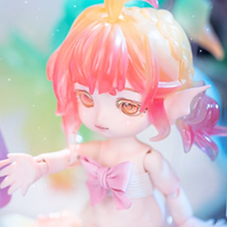 【現品販売】LuckyDoll「マーメイド チュチュ」1/12スケールBJD ブラインドドール シリーズ