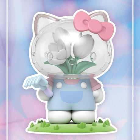 【予約販売：5月前半 お届け予定】MIGHTY JAXX サンリオ(Sanrio)「 Azuma Makoto：ハローキティと花」トレーディングフィギュア シリーズ
