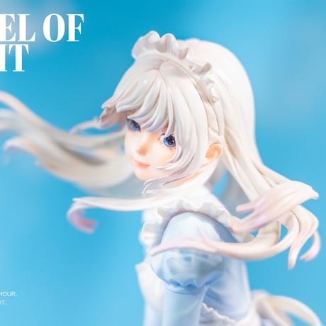 【予約販売：2025年4月中 お届け予定】WeArtDoing Angel of Light-Blue「光の少女：青」 【コレクションフィギュア】