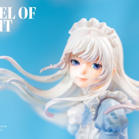 【予約販売：2025年4月中 お届け予定】WeArtDoing Angel of Light-Blue「光の少女：青」 【コレクションフィギュア】