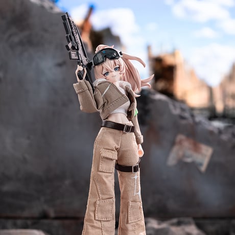 【現品販売】NEO EDEN TOYS「黒鉄レクイエム」MJDブランドドール 布製衣装アクションフィギュア シリーズ