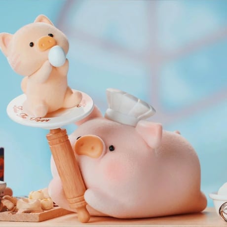 【予約販売：6月下旬～7月中旬  お届け予定】52TOYS TOYZEROPLUS × CICI’S STORY 子豚LULU 「PIGCHELIN RESTAURANT：五つ星レストラン」シリーズ