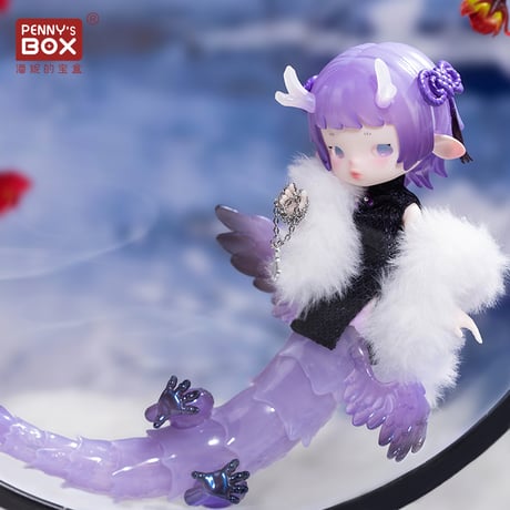 【現品即納】PENNY'S BOX x DOLLZONE「ADOU(アドゥー)＆ALU(アリュー)：龍と出会い夢」BJDブラインドドール シリーズ