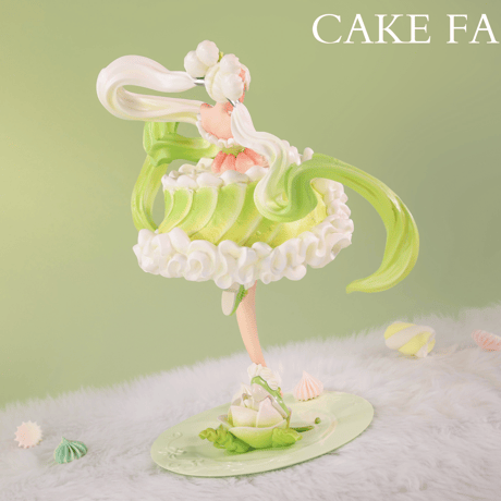 【予約販売：2026年5月 お届け予定】WEARTDOING Cake Fairies-Matcha「ケーキの精霊：抹茶ムース」