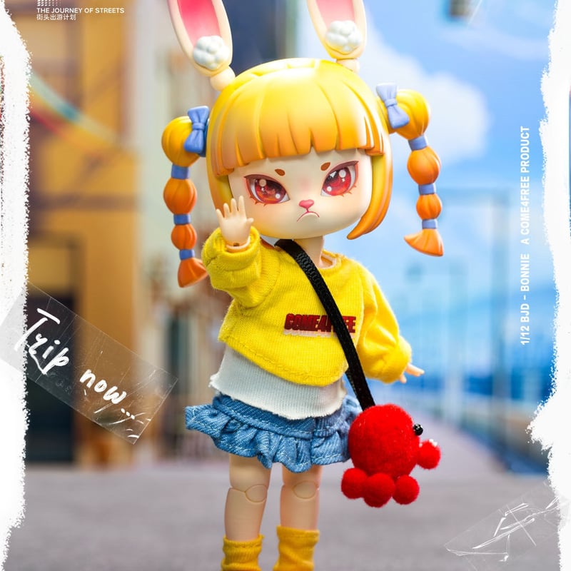 現品販売】come4free「BONNIE(ボニー)バニー」1/12 BJD 現品販売】come4free「BONNIE(ボニー)バニー」1/12 BJD
