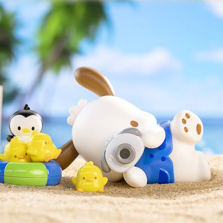【予約販売：2月中旬～3月中旬 お届け予定】TOPTOY x サンリオ(SANRIO)「ポチャッコ：ホリデービーチ」シリーズ