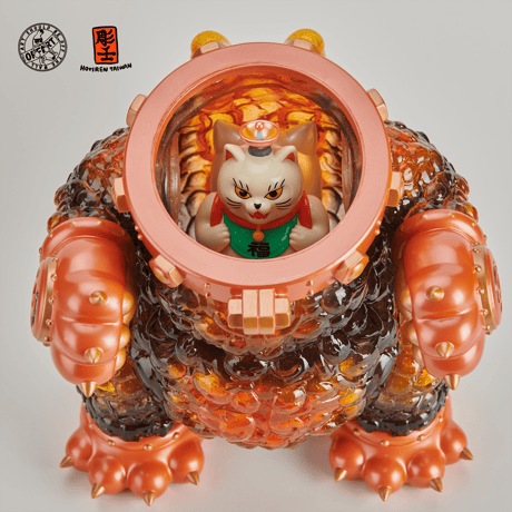 【予約販売：12月中 お届け予定】OFFART X Horiren 「紅炎百猫・全身版」【コレクションフィギュア】
