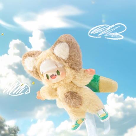 【現品販売】超級元気工場 PINKOO Studio 「ADOU ：Colorful Life」 ぬいぐるみブラインドボックス シリーズ