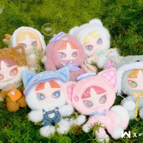 【予約販売：2025年11月頃 お届け予定】玩楽拾刻「INN音：春をお迎え」 ぬいぐるみブラインドボックス シリーズ