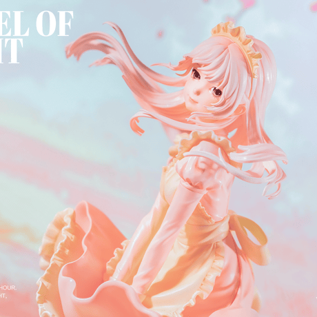 【予約販売：2025年4月中 お届け予定】WeArtDoing Angel of Light-Pink「光の少女：ピンク」 【コレクションフィギュア】
