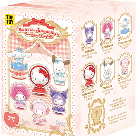 【予約販売｜11月中旬～11月下旬 お届け予定】TOPTOY x サンリオ 「サンリオキャラクターズ：夢幻童話」 シリーズ