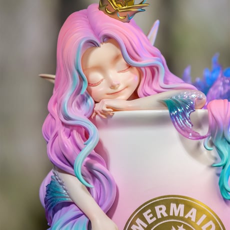 【現品販売】WeArtDoing WF限定 Sleeping Beauty-Coffee Fairies-Berry Slushie「眠れる美女：ベリースムージー」【コレクションフィギュア】