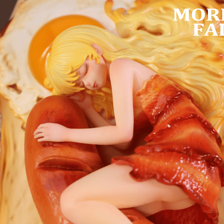 【予約販売：11月 お届け予定】WeArtDoing Sleeping Beauty-Morning Fairies-Sausage&Egg「朝食の妖精： ベーコンエッグトースト」