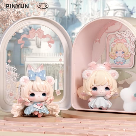 【現品販売】PINYUN DESIGNS MIMIA(ミミア) ミニフィギュア「童夢の小屋Children's Dream House」シリーズ